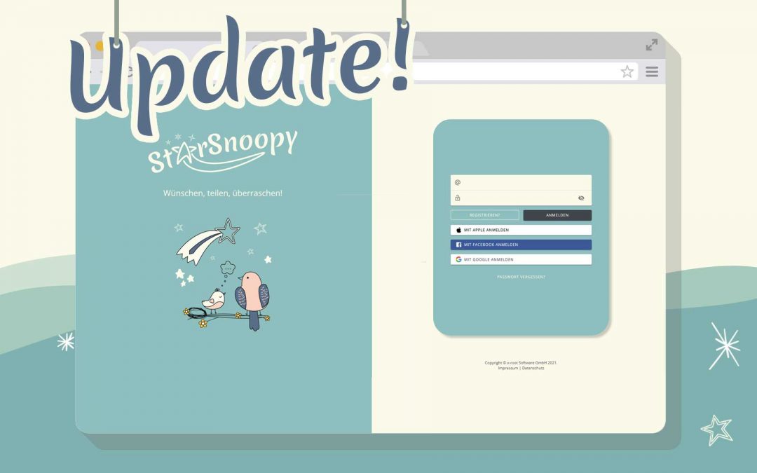 StarSnoopy (Web) 2.0 – Update unserer Browser-Version!